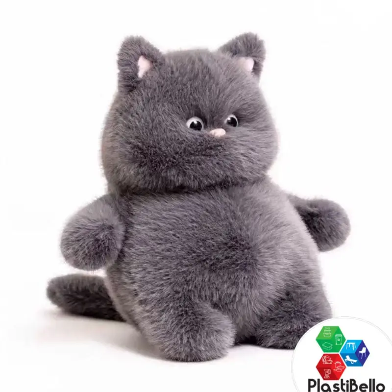Peluche cobija gato gris for home and business in Medellín