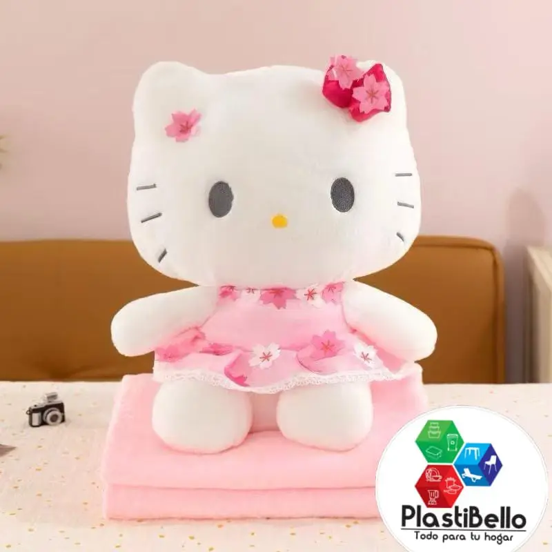 Peluche cobija hello Kitty for home and business in Medellín
