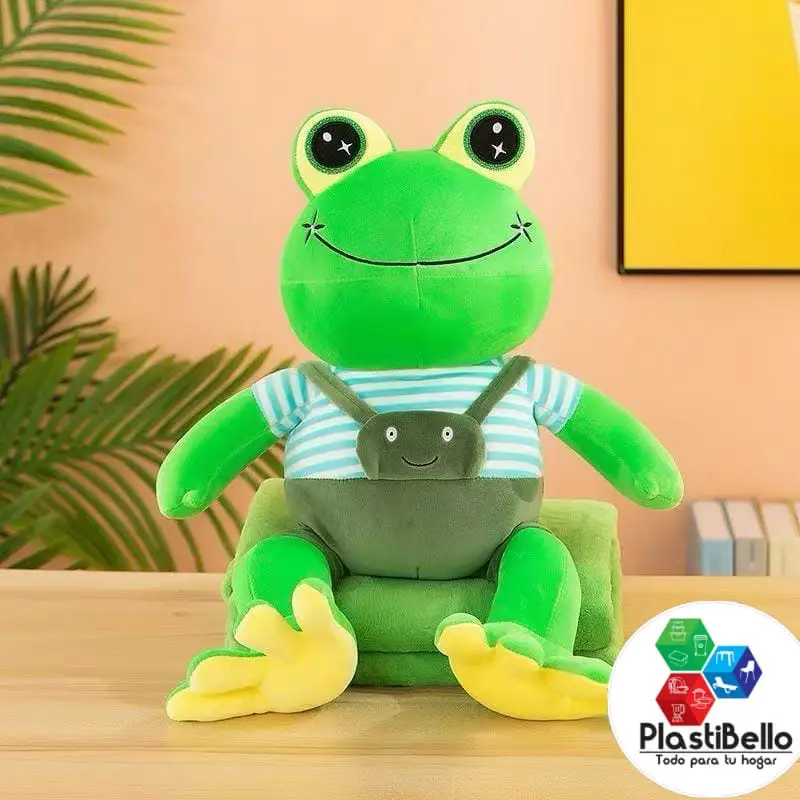 Cobija peluche Rana for home and business in Medellín