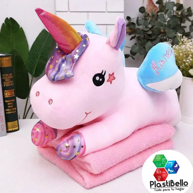 Peluche cobija unicornio for home and business in Medellín