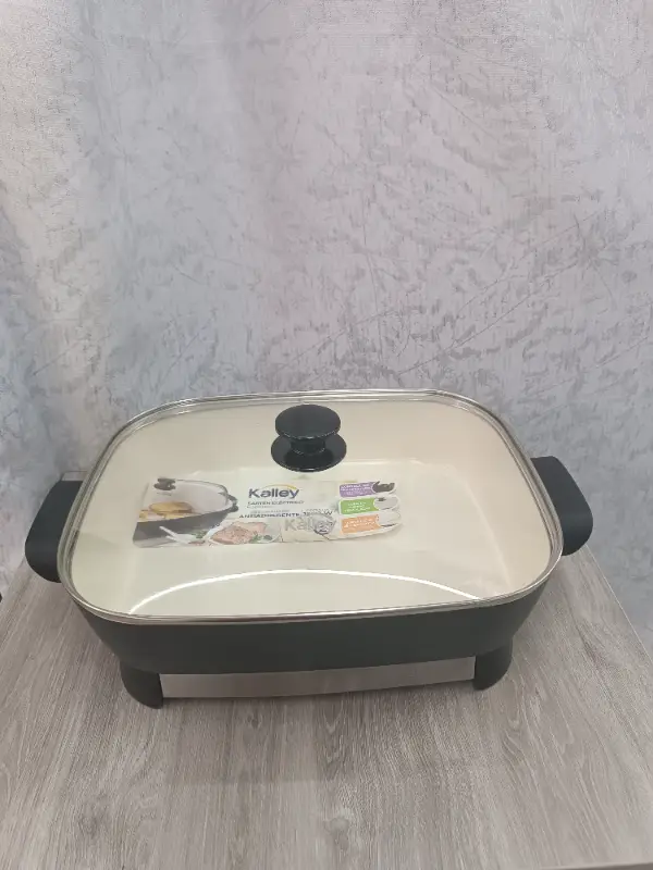 Sartén eléctrico Kalley antiadherente ceramico